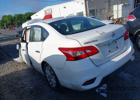2018 Nissan Sentra Sv z USA, uszkodzony, nr VIN 3N1AB7APXJL628223